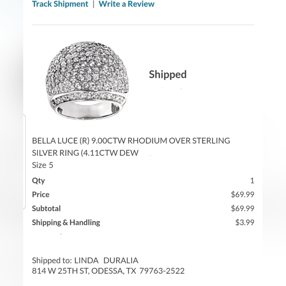 💥 BELLA LUCE CZ Sz 5 PRICE FIRM  in 925 SS Pave style 9.00CTW NWT - Picture 6 of 6